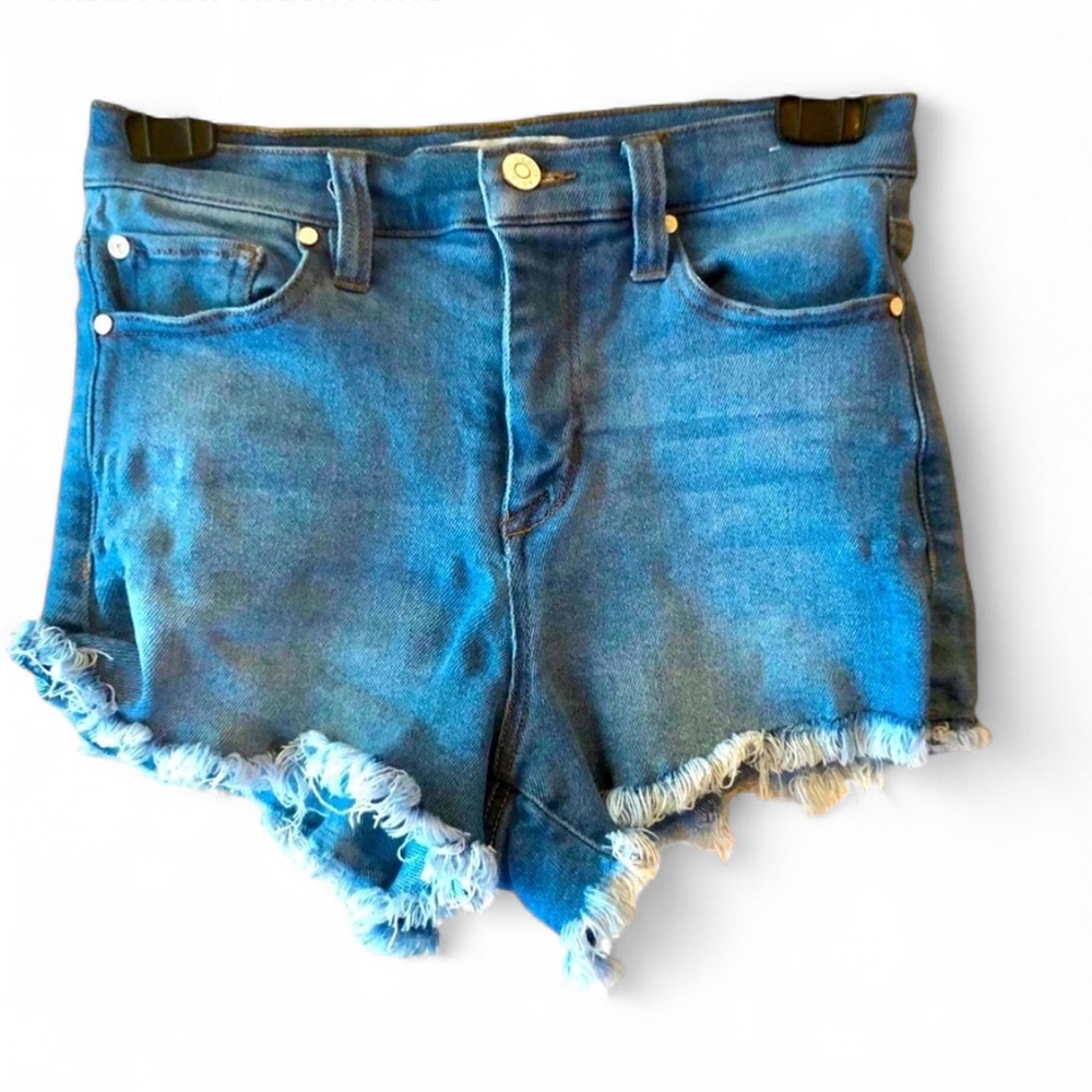 CELEBRITY PINK DENIM CUT OFF SHORTS SIZE 26